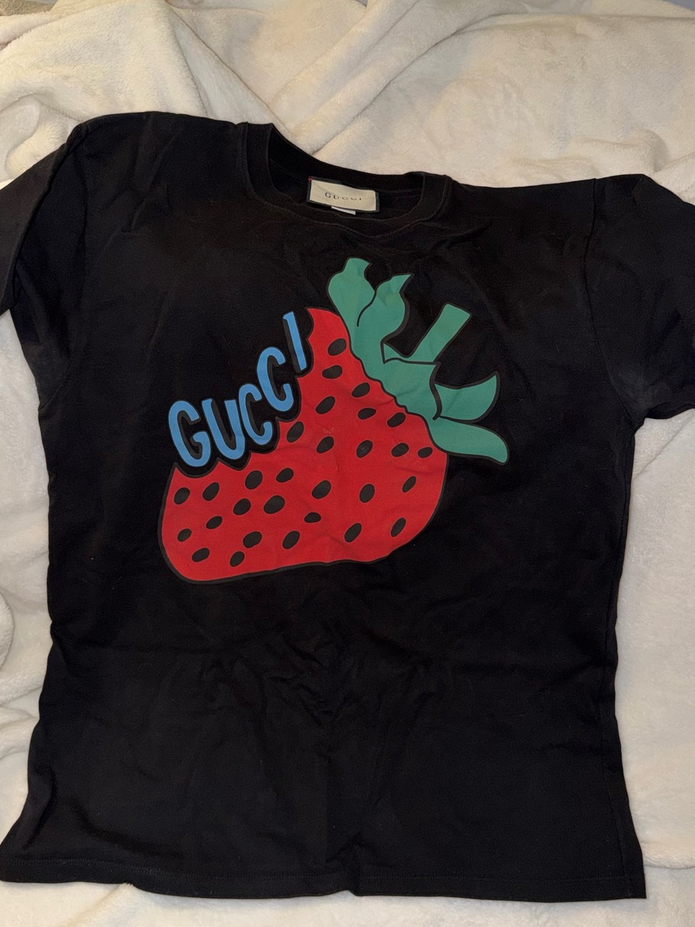 Gucci Black Tee ‘23 Summer Collection